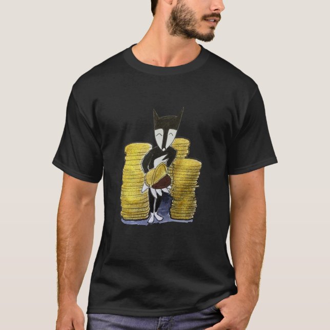 My currency is only chocolate gold coins T-Shirt (Vorderseite)