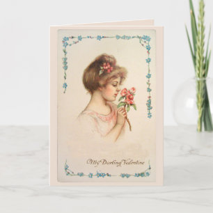 My Darling Valentine Greeting Card Feiertagskarte