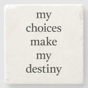 My Destiny Marble Stone Untersetzer