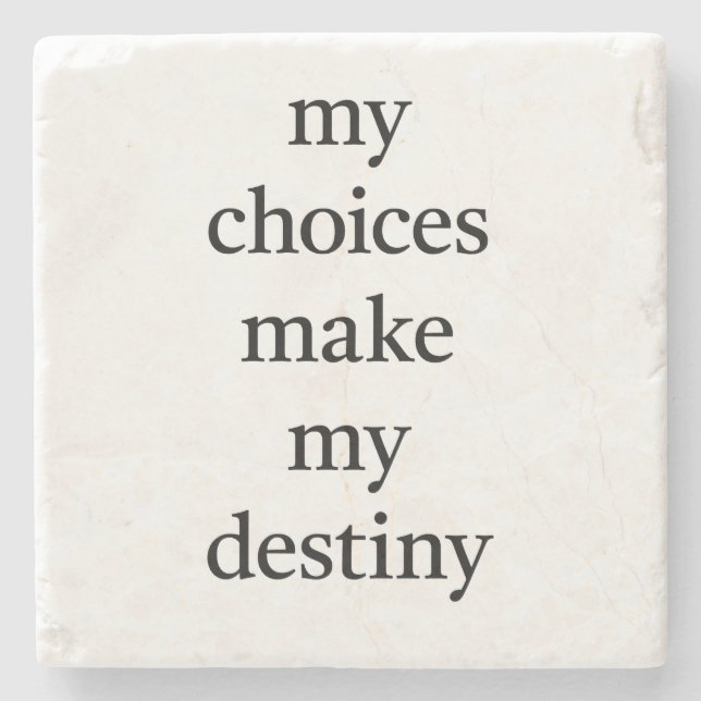 My Destiny Marble Stone Untersetzer (Vorderseite)