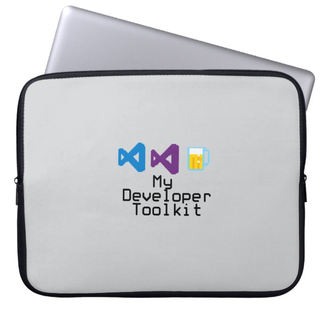 My Developer Toolkit-Notebookgehäuse Laptopschutzhülle (Vorderseite)