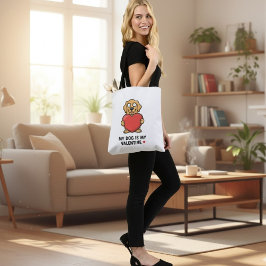 My Dog Is My Valentine | Cute Unisex Dog Lover Shi