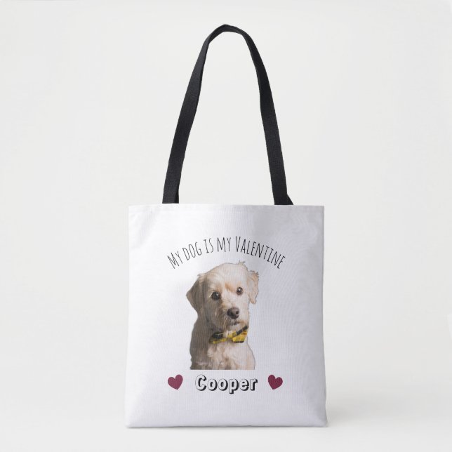 My Dog Is My Valentine – Personalized Pet  (Vorderseite)