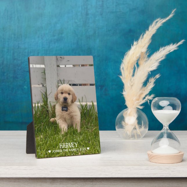 My Dog Photo Fotoplatte (Seite)