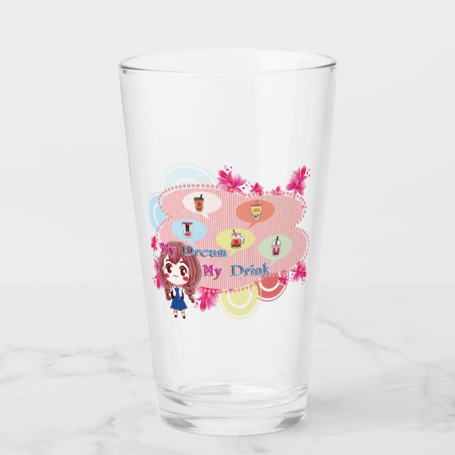 My Drink Drinkware Glas (Vorderseite)