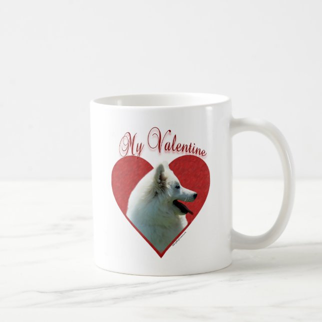 My Eskie Valentine Kaffeetasse (Rechts)