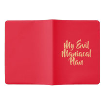 My Evil Maniaco Notebook Journal