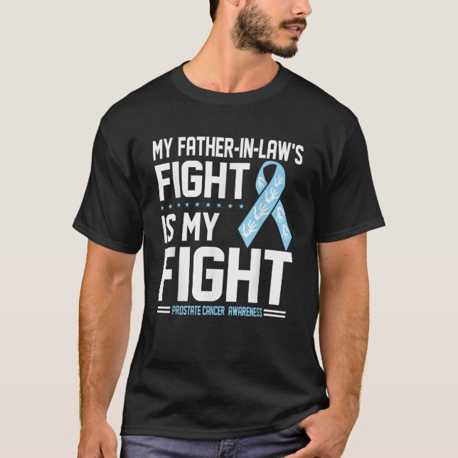 My Father In Law Prostate Cancer Awareness  T-Shirt (Vorderseite)