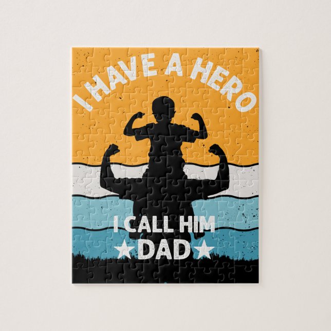 MY FATHER IS A HERO PUZZLE (Vertikal)