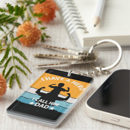 MY FATHER IS A HERO SCHLÜSSELANHÄNGER