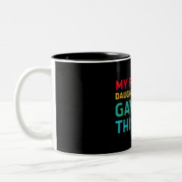 My Favorite Daughter In Law Gave Me This Mug Zweifarbige Tasse