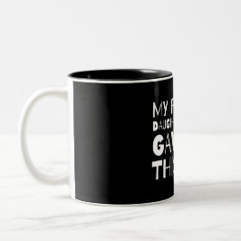 My Favorite Daughter In Law Gave Me This Mug Zweifarbige Tasse