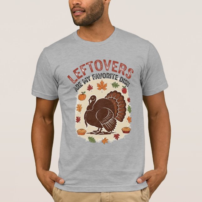 My Favorite Dish – Vintage Thanksgiving T-Shirt  (Vorderseite)