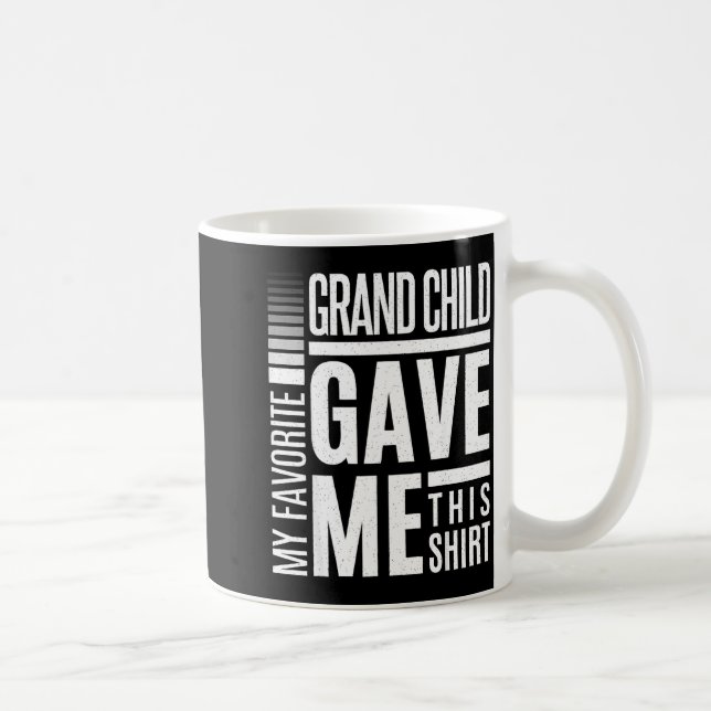 My Favorite Granhild Gave Me This Men Fathers Day  Kaffeetasse (Rechts)