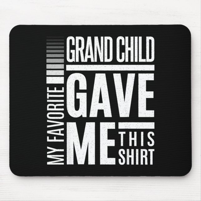 My Favorite Granhild Gave Me This Men Fathers Day  Mousepad (Vorne)