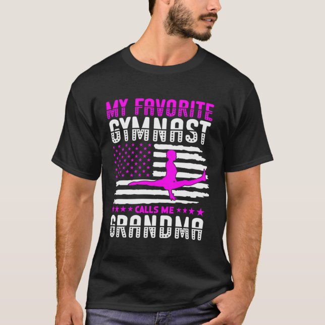 My Favorite Gymnast Calls Me Grandma Gymnastic   1 T-Shirt (Vorderseite)