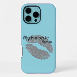 My Favorite Human iPhone Case – Romantic Lips Art  iPhone 16 Pro Max Hülle