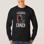 My Favorite Marine Calls Me Dad Father's Day T-Shirt<br><div class="desc">My Favorite Marine Calls Me Dad Father's Day Marine Gift. Perfect gift for your dad,  mom,  papa,  men,  women,  friend and family members on Thanksgiving Day,  Christmas Day,  Mothers Day,  Fathers Day,  4th of July,  1776 Independent day,  Veterans Day,  Halloween Day,  Patrick's Day</div>