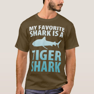 My Favorite Shark is a Tiger Shark Ocean  T-Shirt
