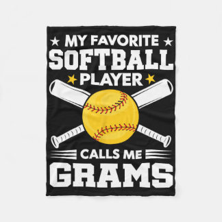 My Favorite Softll Player Calls Me Grams _4  Fleecedecke