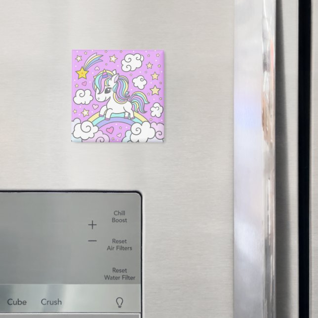 My_Favorite Unicorn Magnet (In Situ (Kühlschrank))
