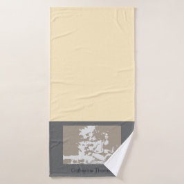 My Favorite Yoga Teacher Badehandtuch