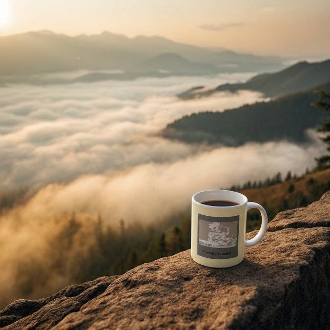 My Favorite Yoga Teacher Kaffeetasse (Von Creator hochgeladen)