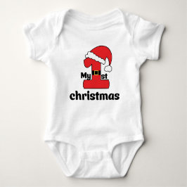 My first Christmas, Gift for baby, New born baby Baby Strampler
