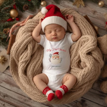 My First Christmas Santa – Personalized