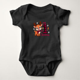 My First Christmas T-Shirt 2025 Baby Girl Strampler