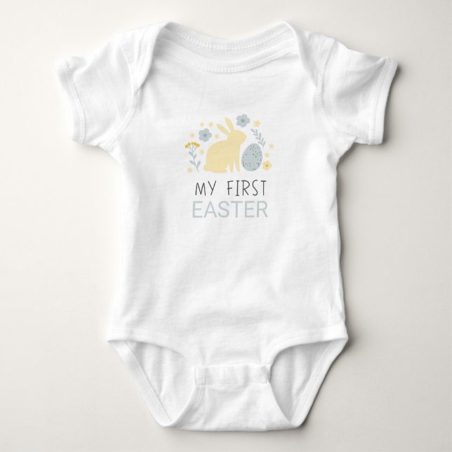 My first Easter Baby Strampler (Vorderseite)