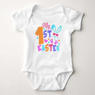 My First Easter New Baby T-Shirt Strampler