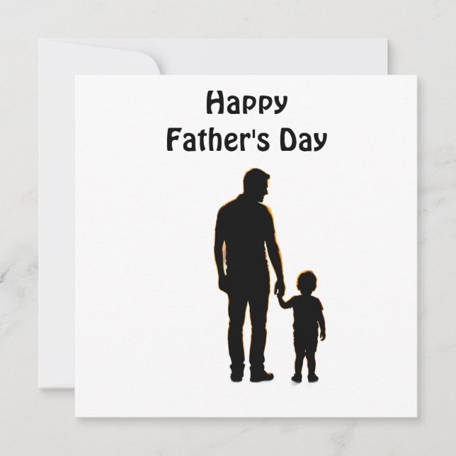 My First Hero – Father’s Day Card (Vorderseite)