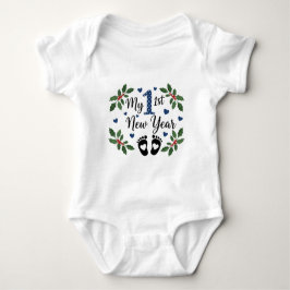 My First New Year 2026 Baby  Cute New Year outfit Baby Strampler