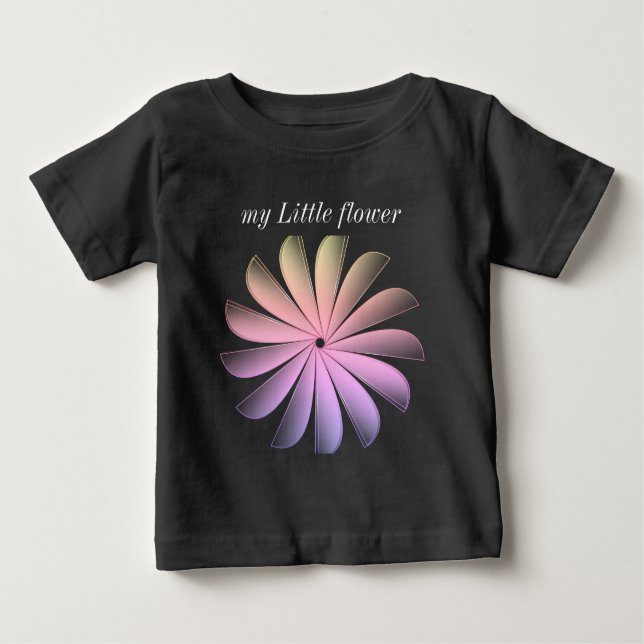 my flower Baby t shirt (Vorderseite)
