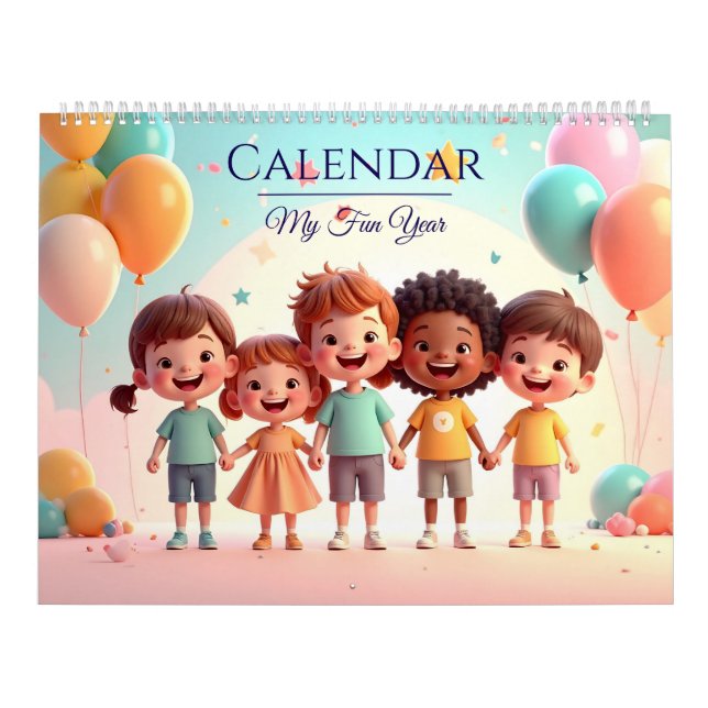 My Fun Year” children’s calendar Kalender (Titelbild)
