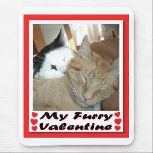 My Furry Valentine Mousepad