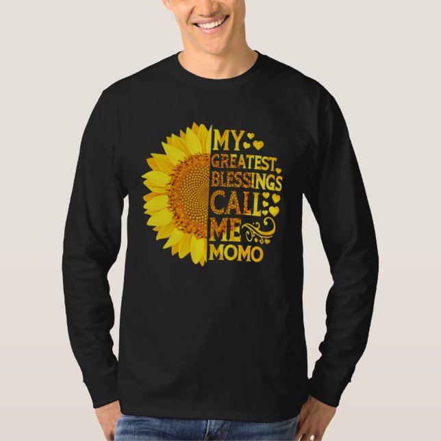 My Greatest Blessings Call Me Momo   Mother s Day T-Shirt (Vorderseite)
