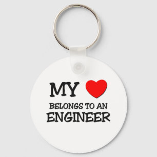 My Heart Belongs To An ENGINEER Schlüsselanhänger
