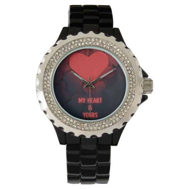 My Heart Is Yours Ewatch Armbanduhr (Vorderseite)