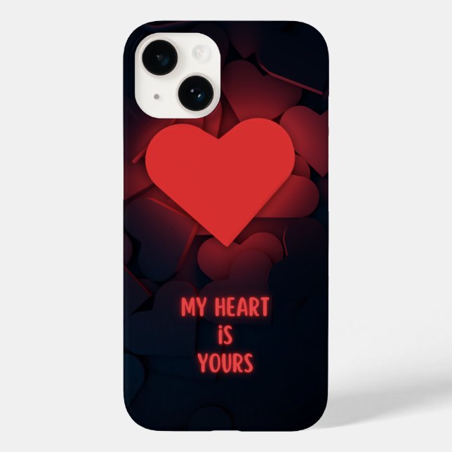 My Heart Is Yours Iphon 14 Case (Rückseite)