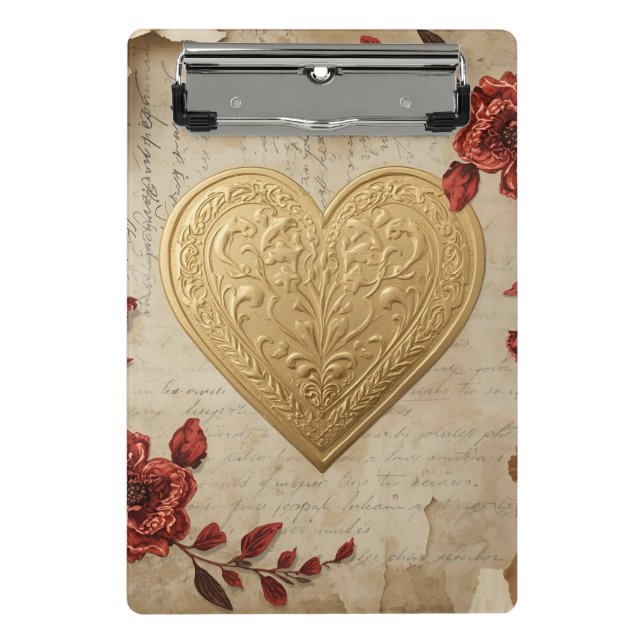 My Heart  Mini Klemmbrett (Vorderseite)