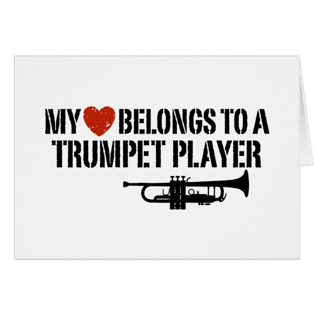 My Heart Trumpet Player (Vorderseite (Horizontal))