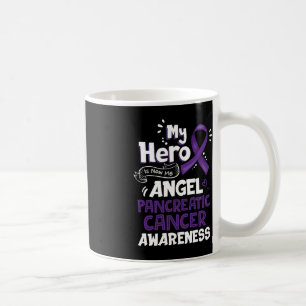 My Hero Is Now My Angel Pancreatic Cancer Awarenes Kaffeetasse