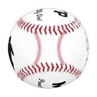 My Hero My Dad Custom Baseball