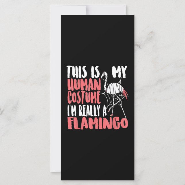 My Human Costume Im Really A Flamingo Mummy Cute (Vorderseite)