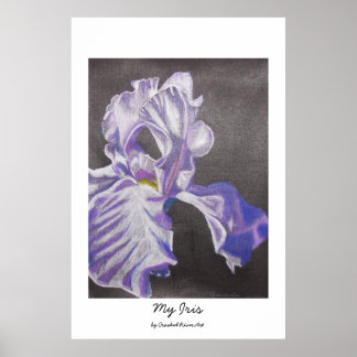 My Iris Poster
