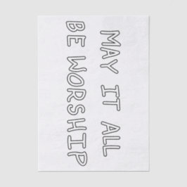 My it all be worship outline seidenpapier