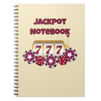 My Jackpot Spiral Notebook Notizblock