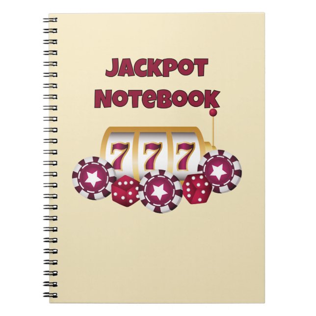 My Jackpot Spiral Notebook Notizblock (Vorderseite)